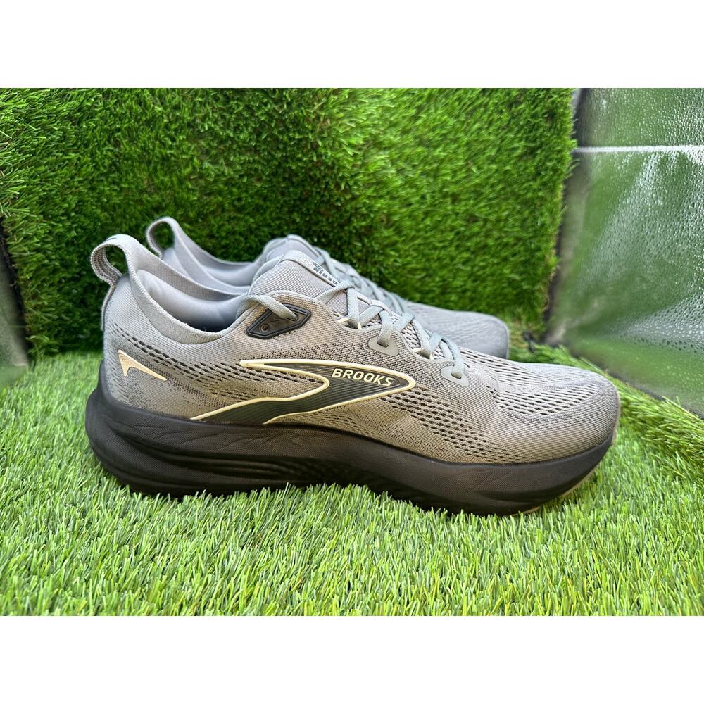 Brooks Glycerin 22 1104451D078 Athletic Sneaker Men's 11.5D Gray Jacquard Sports - Picture 9 of 14